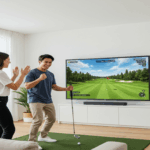 Golf Simulator Setup for Garage Spaces